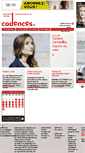 Mobile Screenshot of cadences.fr